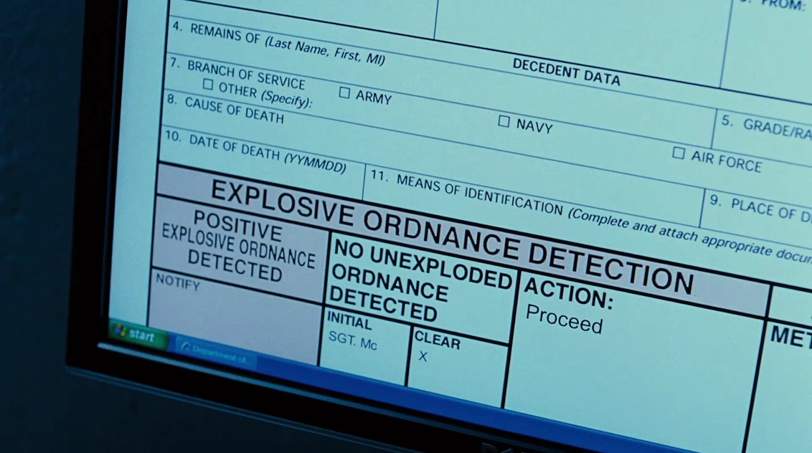 Taking Chance screenshot 1