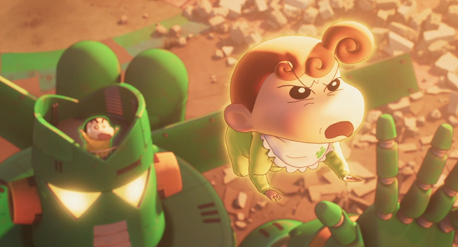 New Dimension! Crayon Shin-chan the Movie: Battle of Supernatural Powers ~Flying Sushi~ screenshot 5