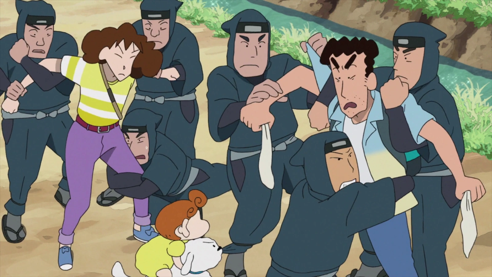 Crayon Shin-chan: The Tornado Legend of Ninja Mononoke screenshot 2