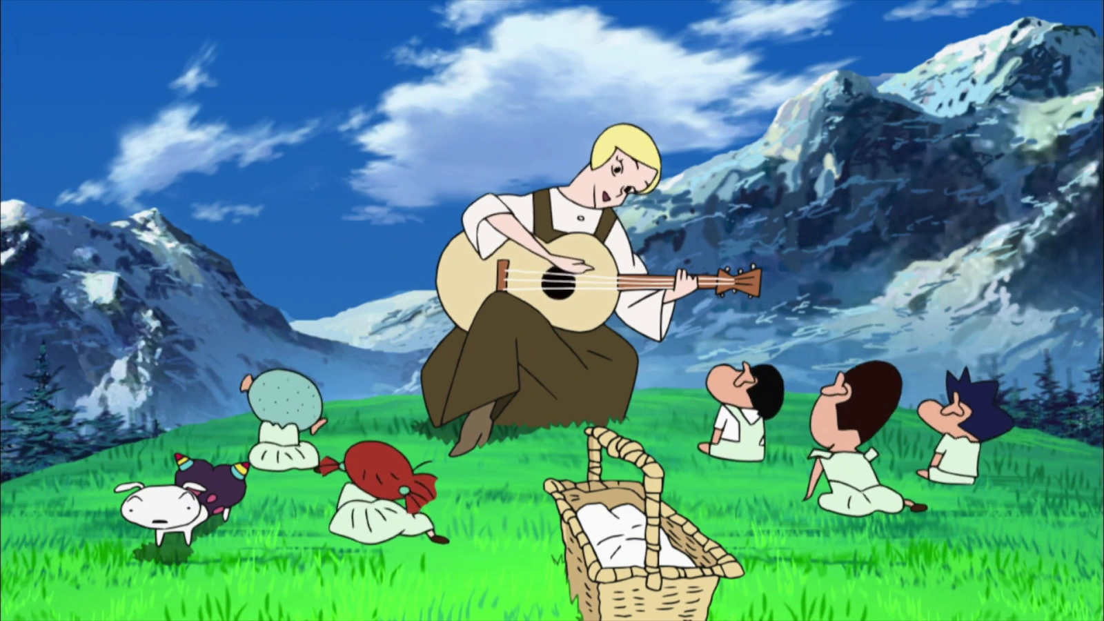 Crayon Shin-chan: Fierceness That Invites Storm! The Singing Buttocks Bomb screenshot 4